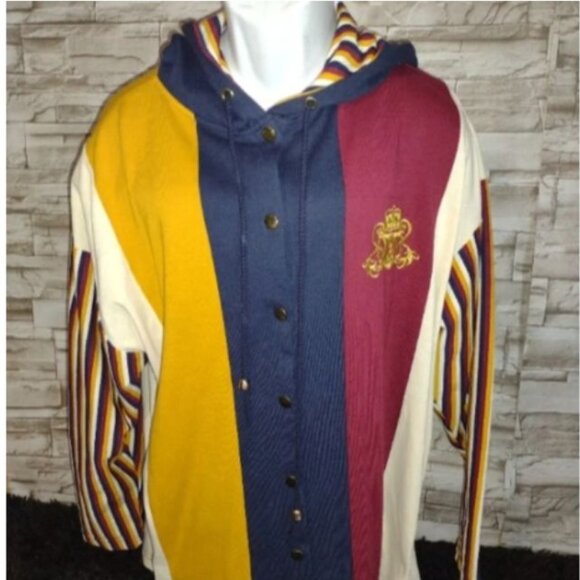 FORELLI Internatiozal Vintage Long Hooded Jacket in size 22/24   2X-3X - Picture 1 of 10